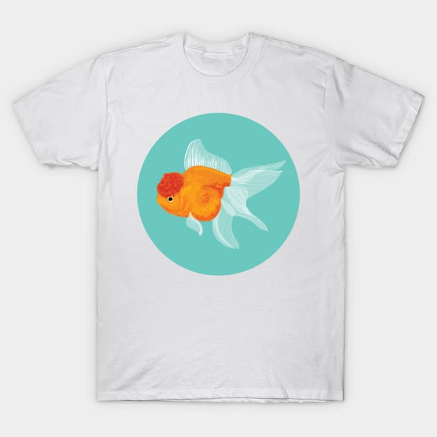 Goldfish T-Shirt by KatherineBlowerDesigns